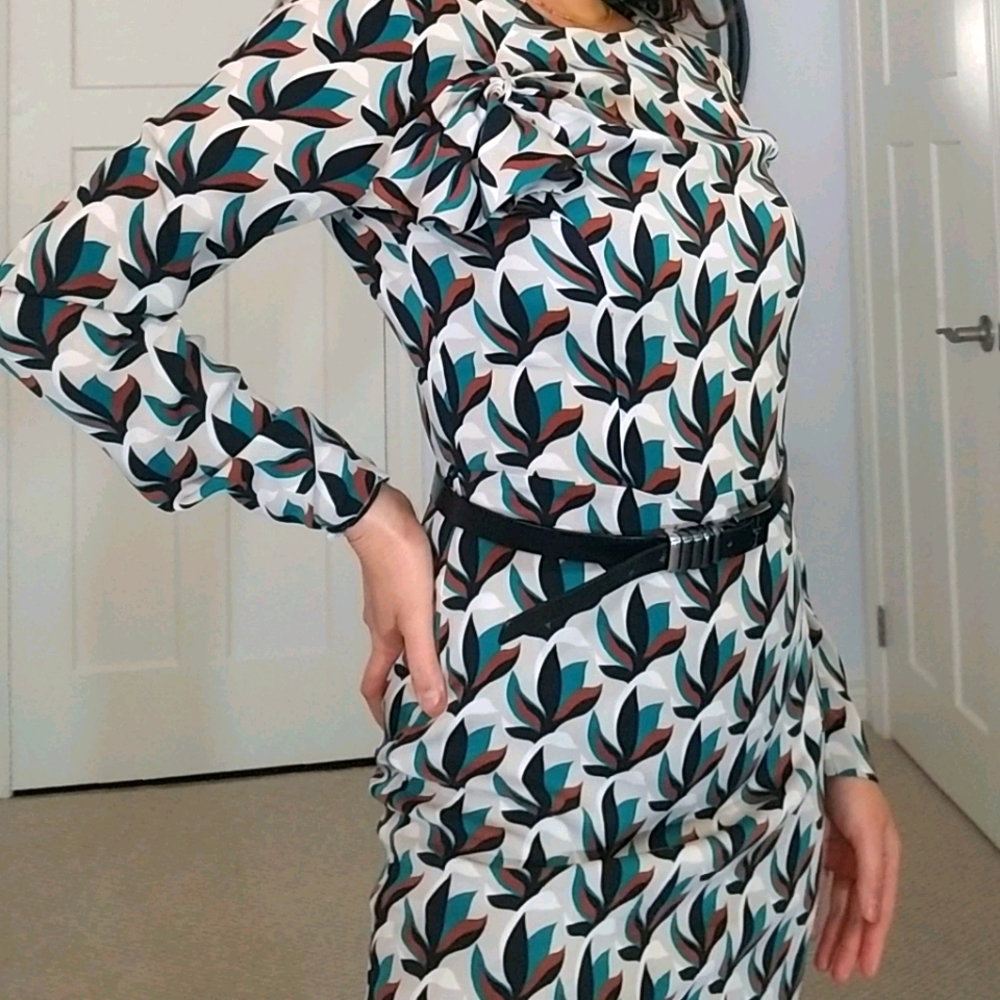 Diane von Furstenberg printed dress